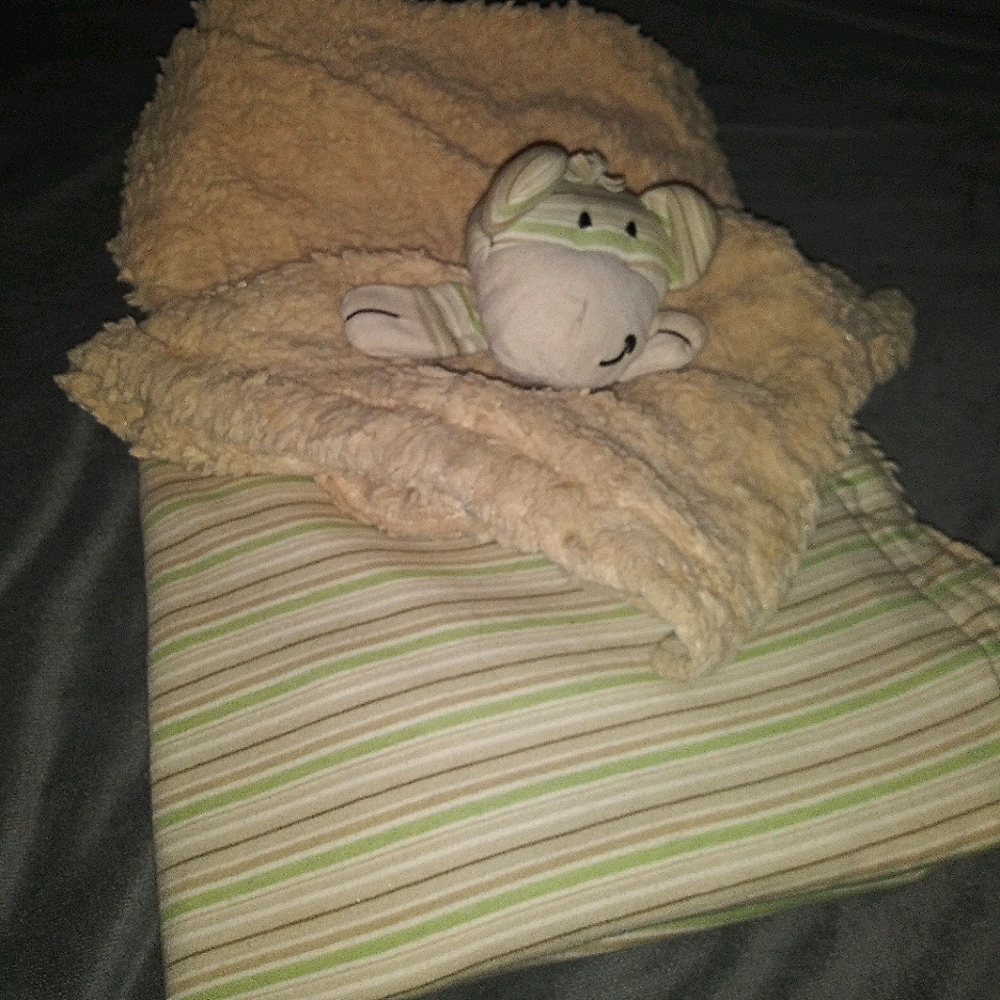 Blanket and matching lovey - Picture 1 of 5